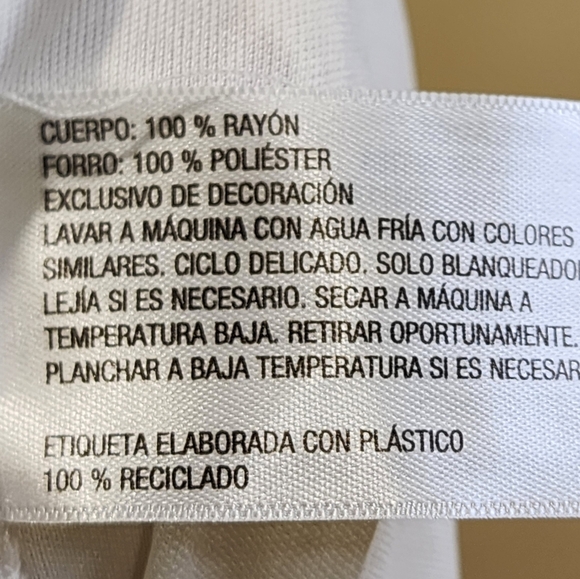 XHILARATION Women's cream Embroidered Drawnstring Shorth size L NWT - Picture 11 of 12